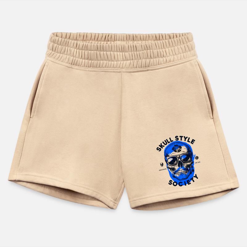 skull style society clean beard black