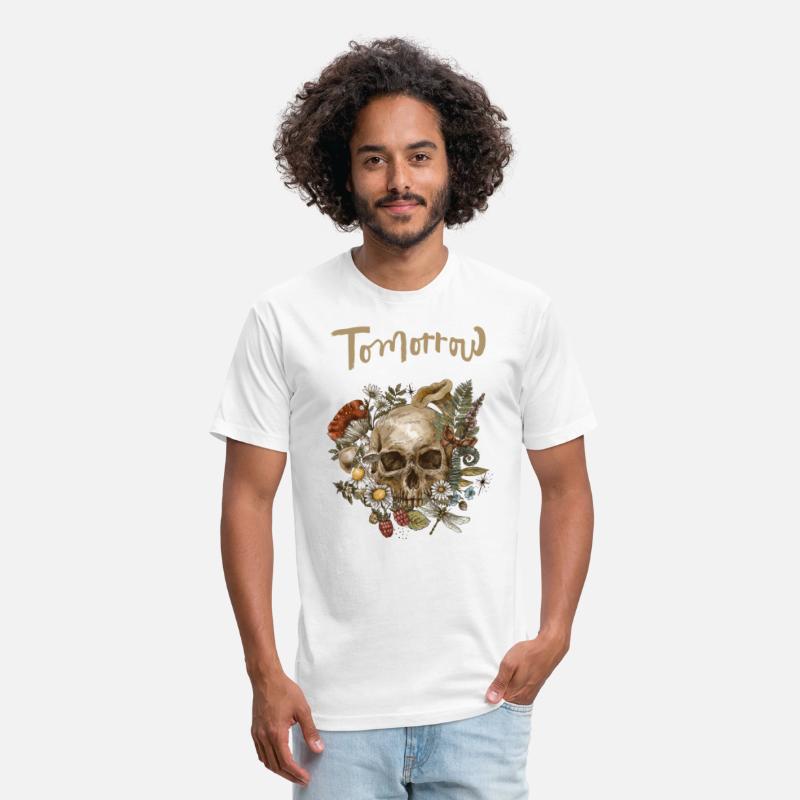 Skull Typography Digital Art Design