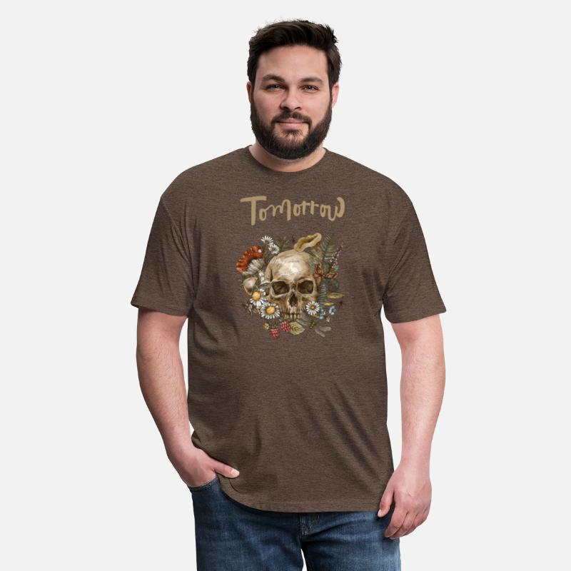 Skull Typography Digital Art Design