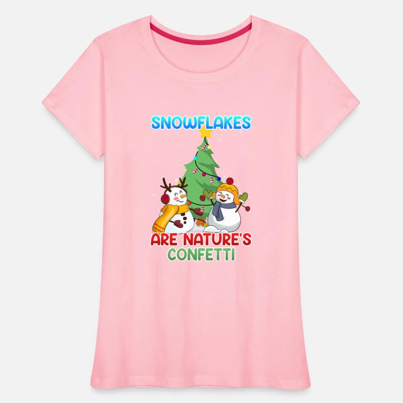 Snowman Snowflakes a Nature's Confetti