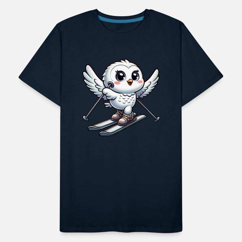 Snowy Owl Hockey - Majestic Player on the Ice