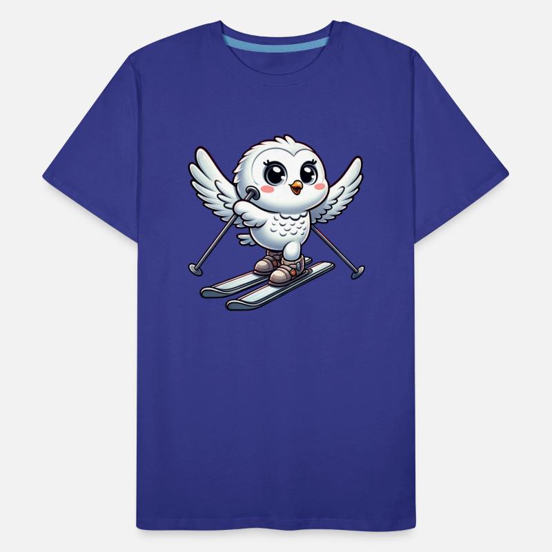 Snowy Owl Hockey - Majestic Player on the Ice