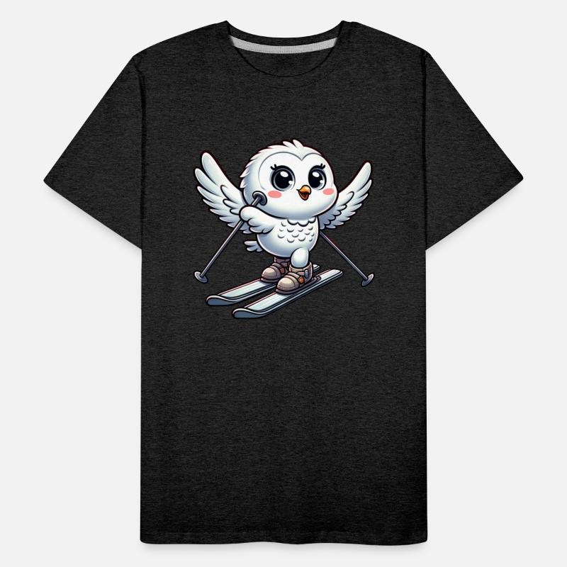 Snowy Owl Hockey - Majestic Player on the Ice