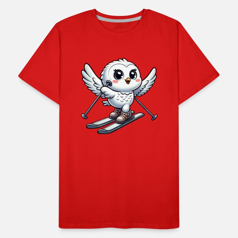 Snowy Owl Hockey - Majestic Player on the Ice