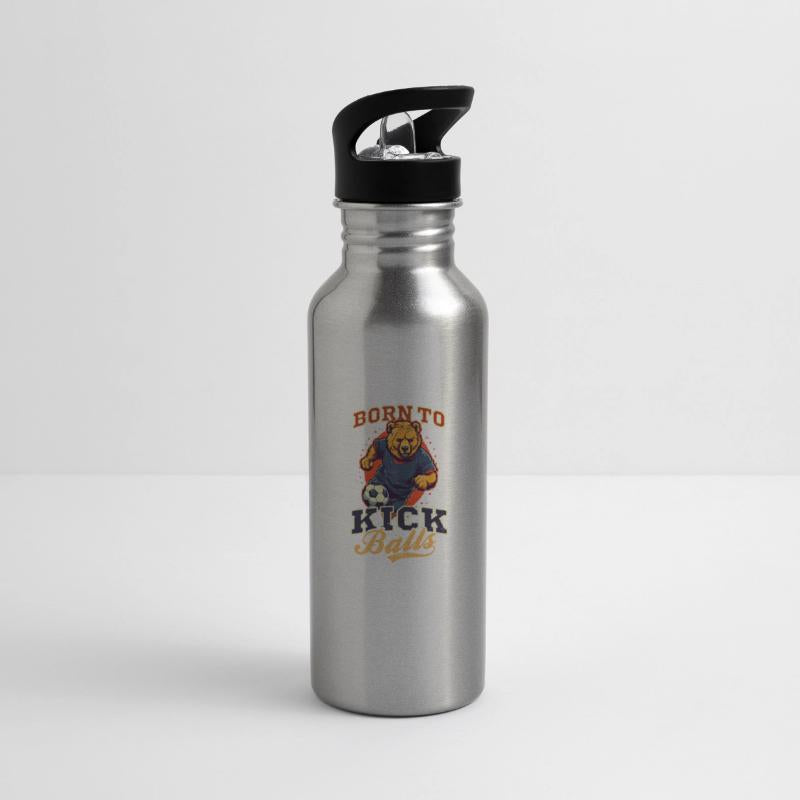 Soccer Coach Born Kick Balls