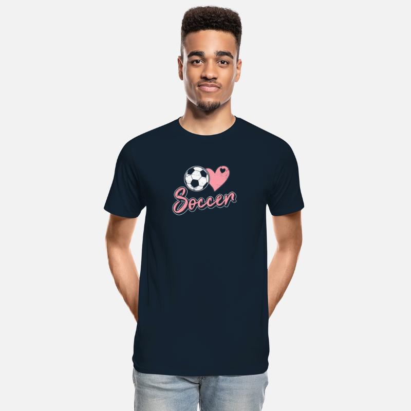 Soccer Lover Heart and Ball Soccer Lover Girls Soc