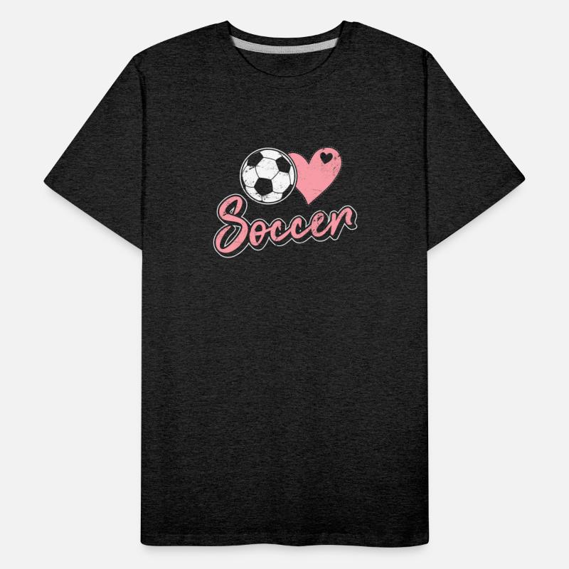 Soccer Lover Heart and Ball Soccer Lover Girls Soc