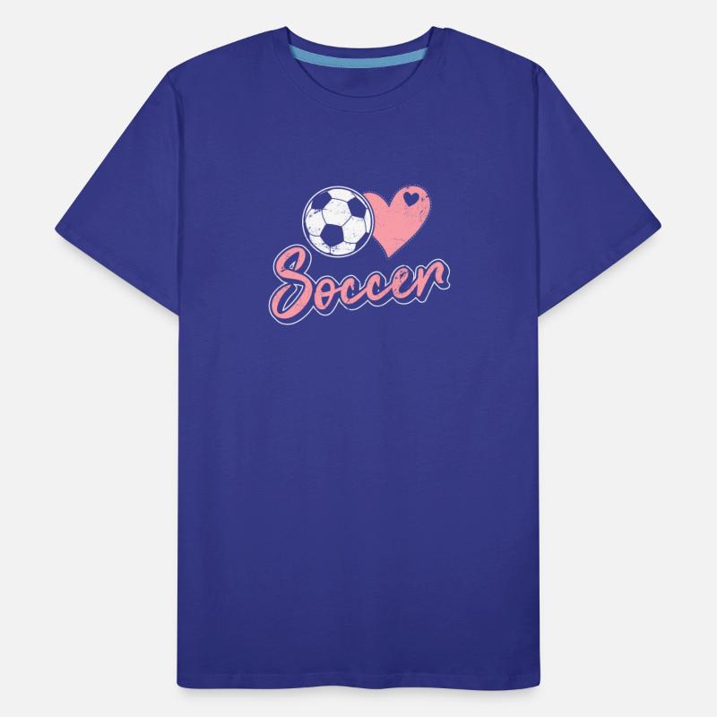 Soccer Lover Heart and Ball Soccer Lover Girls Soc