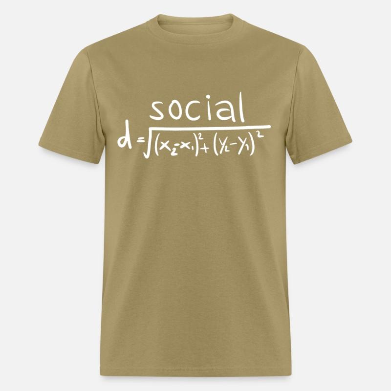 Social Distance Physics Humor Math humor t shirt
