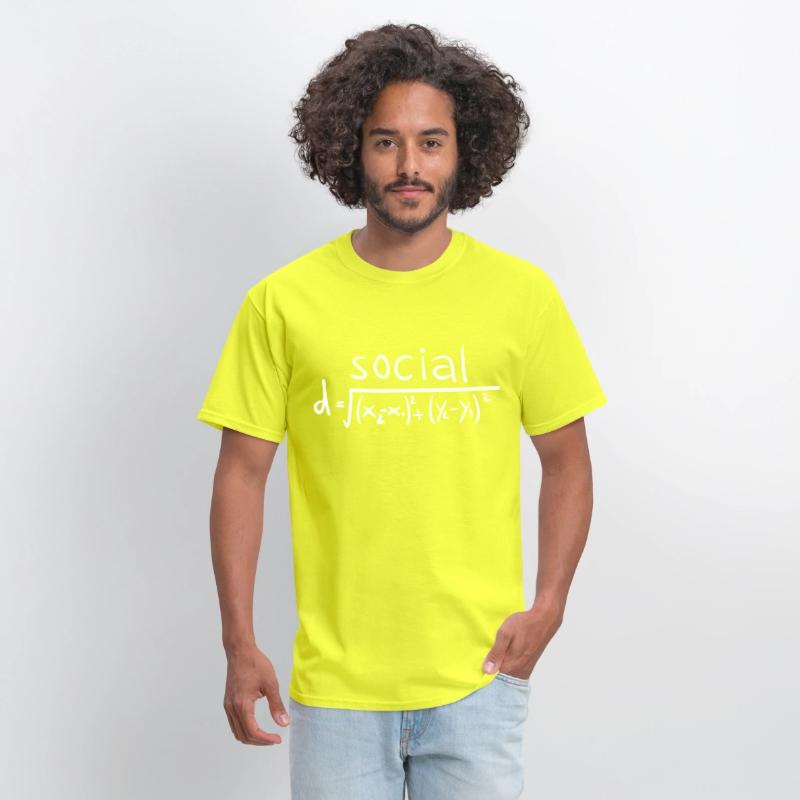 Social Distance Physics Humor Math humor t shirt