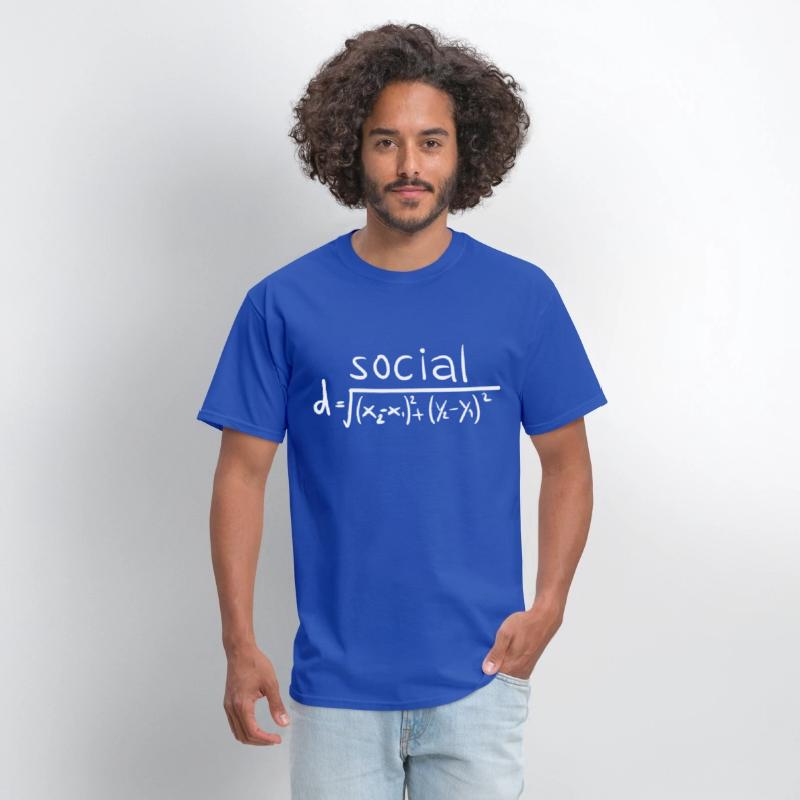 Social Distance Physics Humor Math humor t shirt