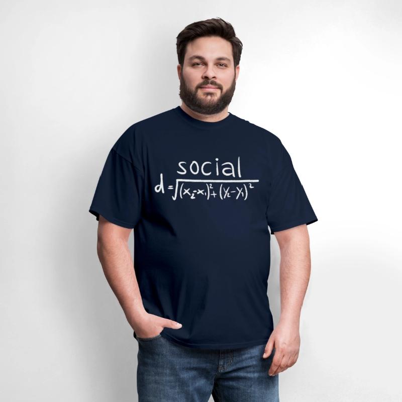 Social Distance Physics Humor Math humor t shirt
