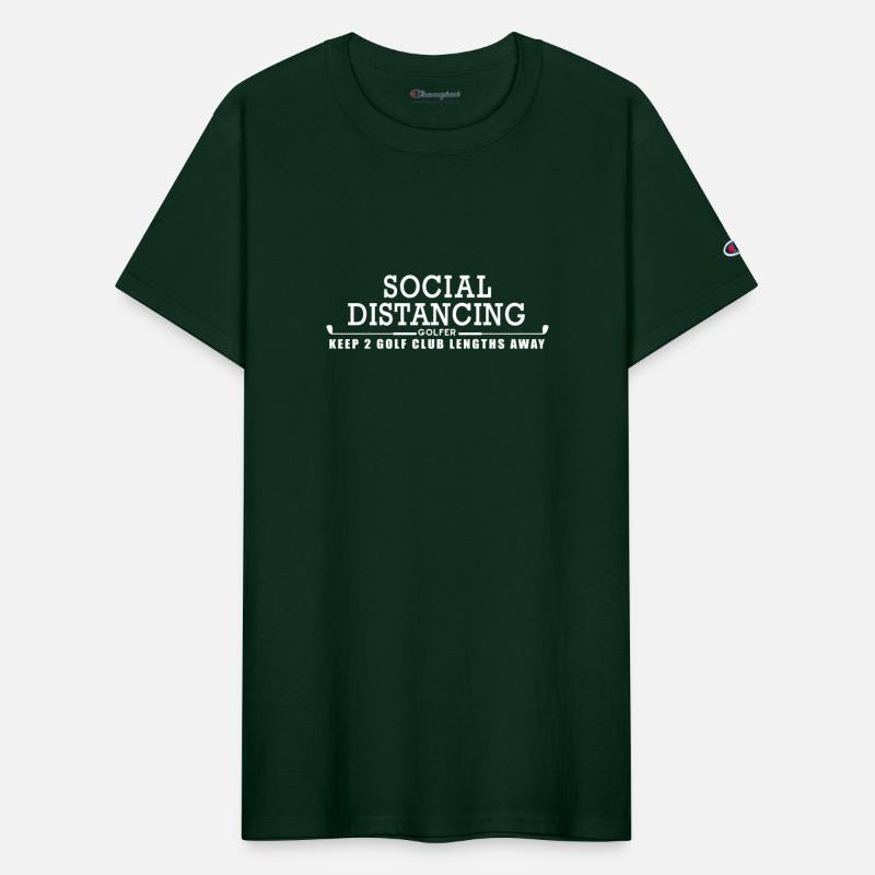 Social Distancing Golfer