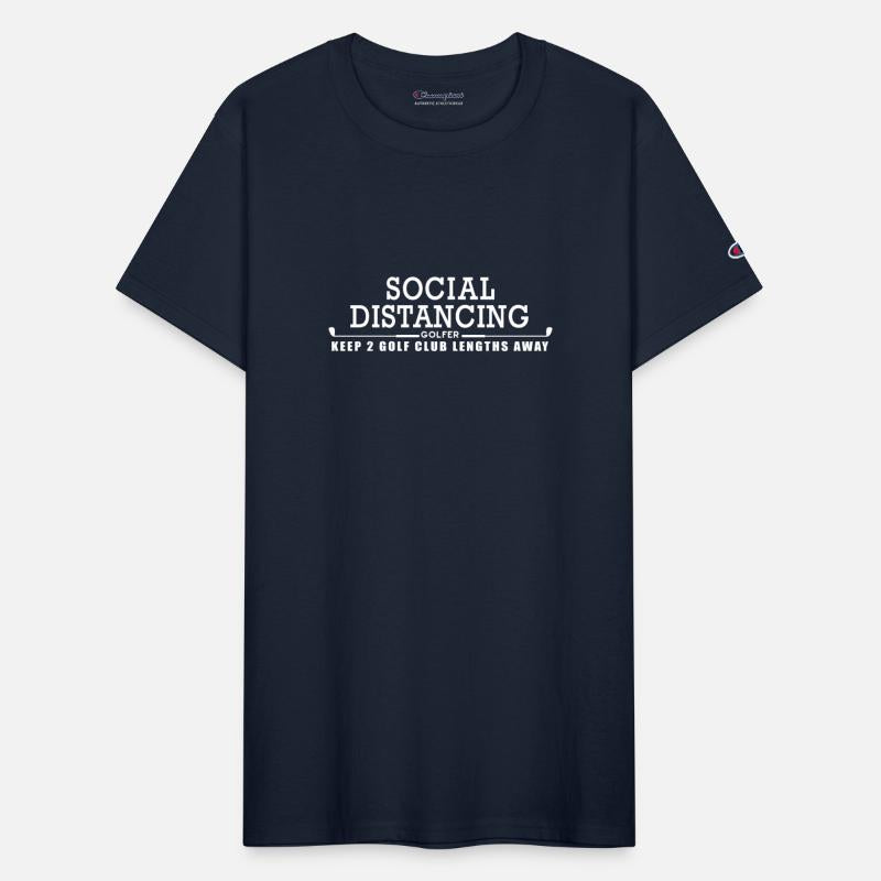 Social Distancing Golfer