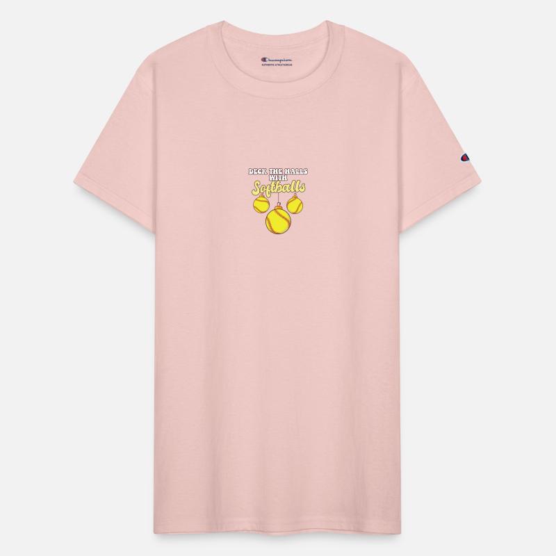 Softball Player Catcher Christmas Balls Deck The