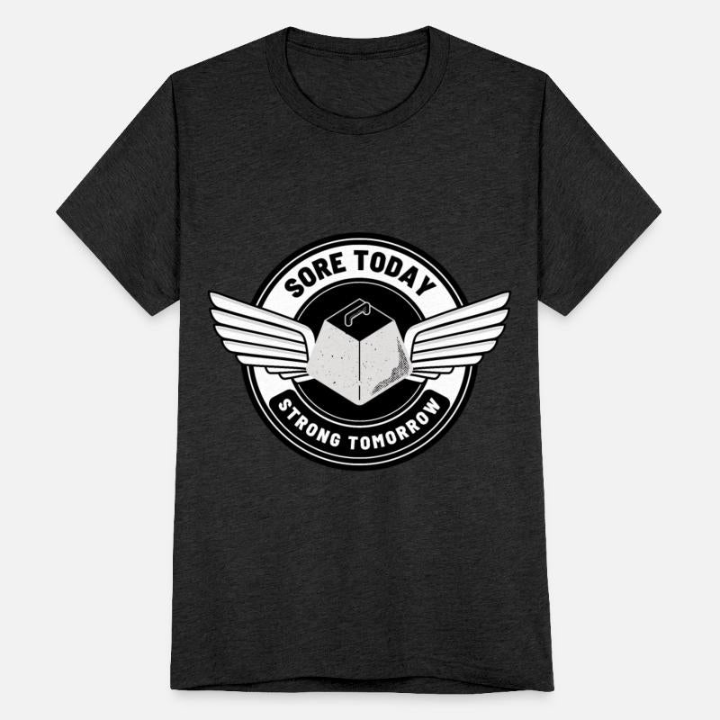 Sore today stronger tomorrow.