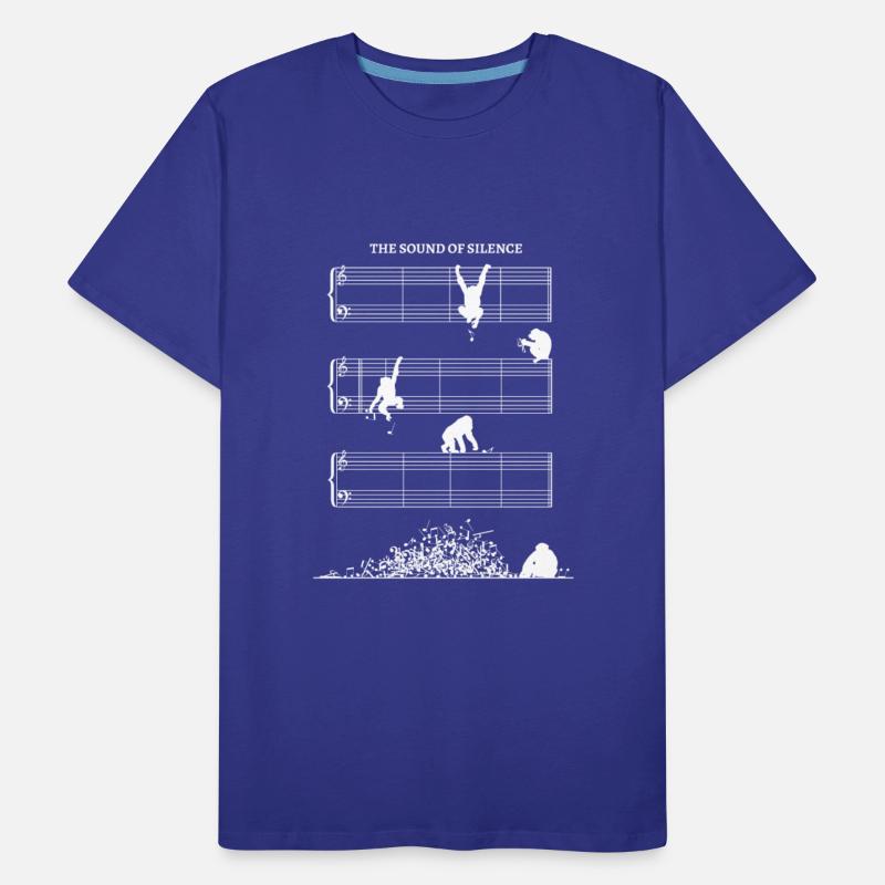 Sound Of Silence - Empty sheet music chimpanzees