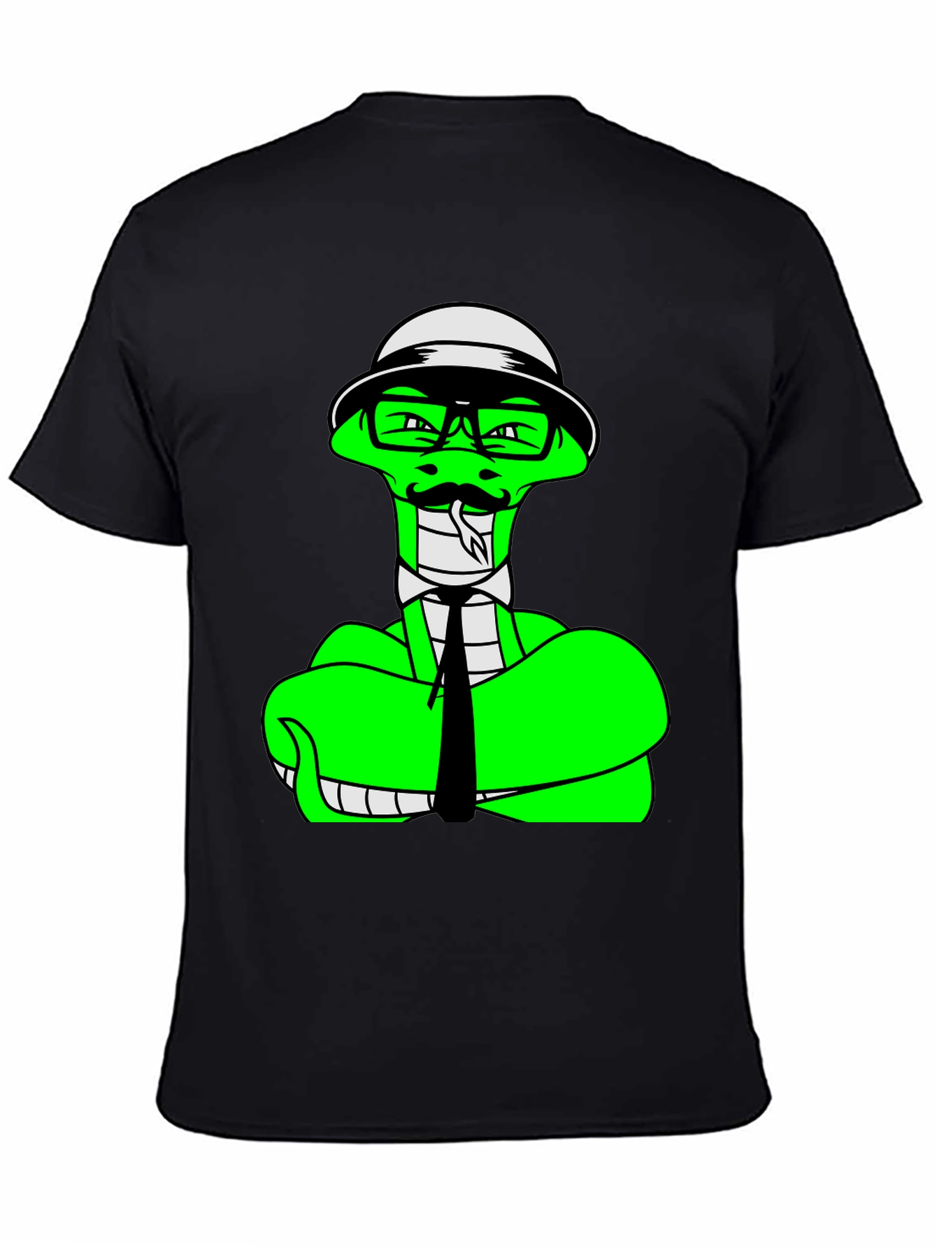 Python Snake Graphic T-Shirt