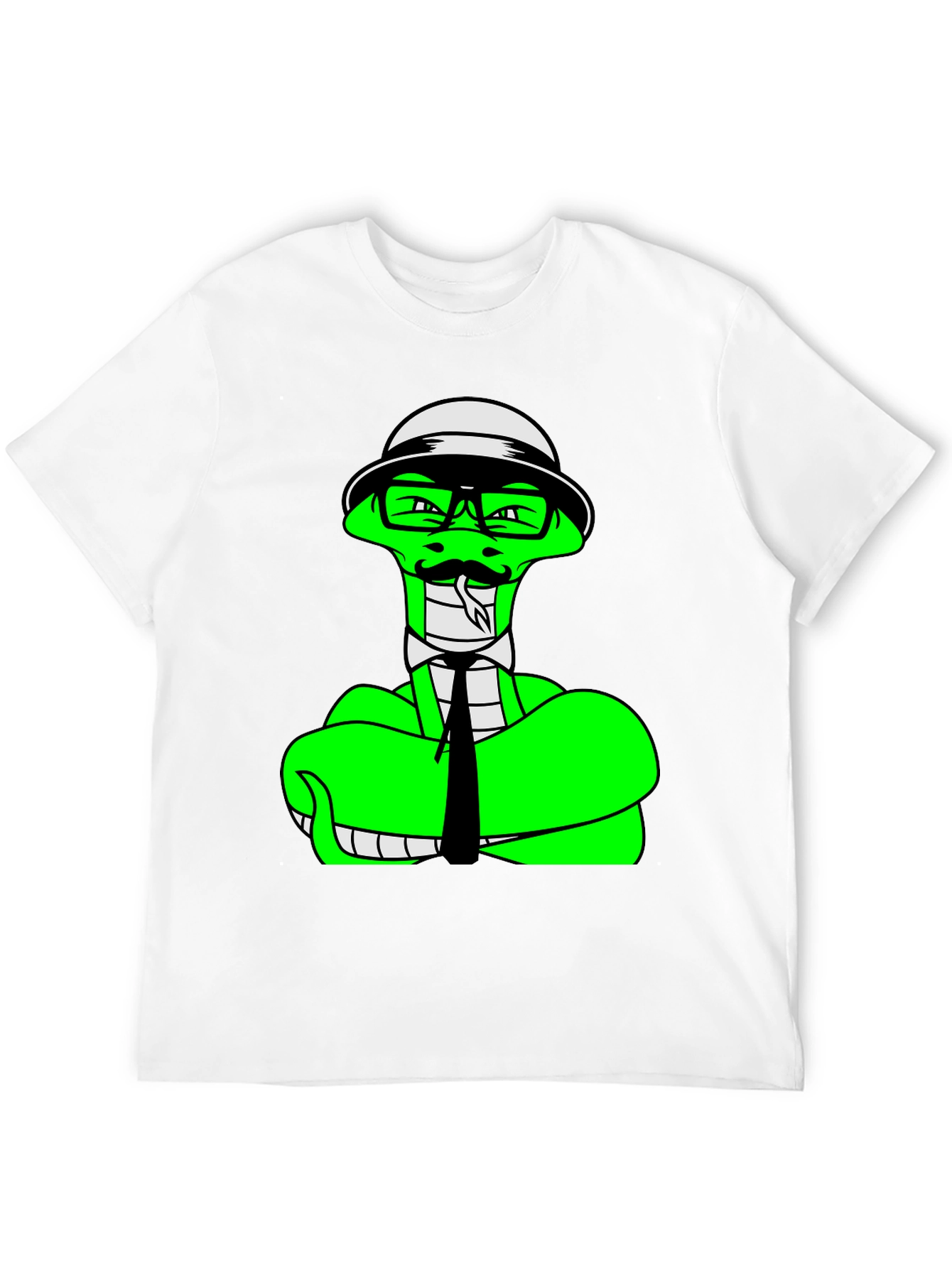 Python Snake Graphic T-Shirt
