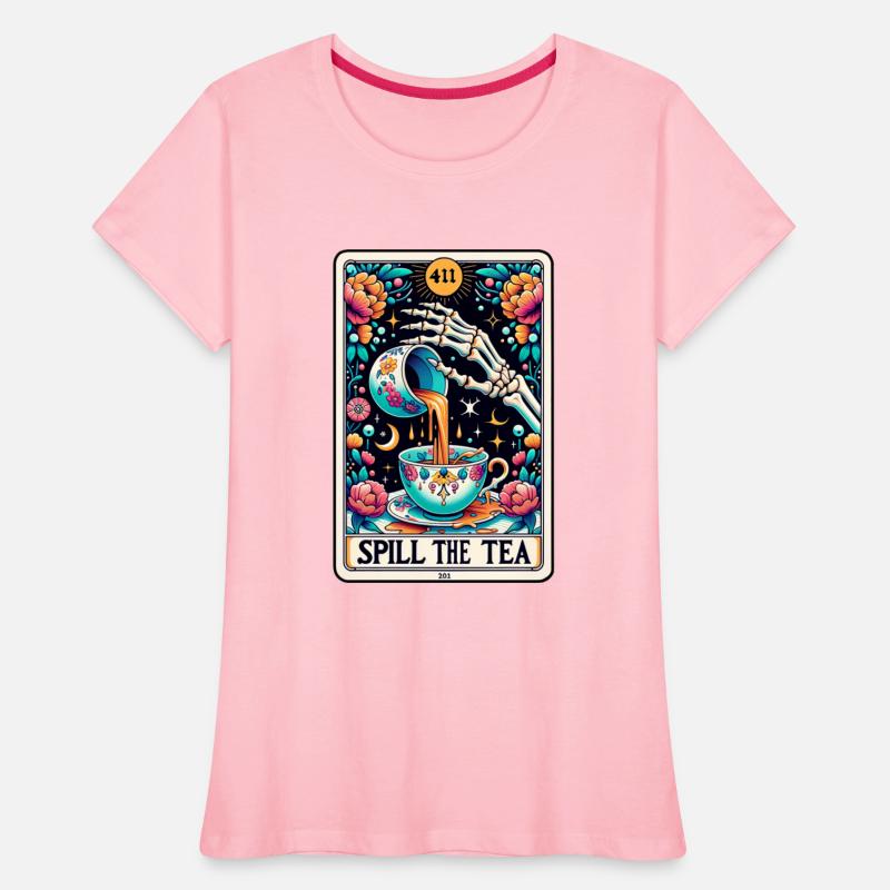 Spill The Tea Tarot Card