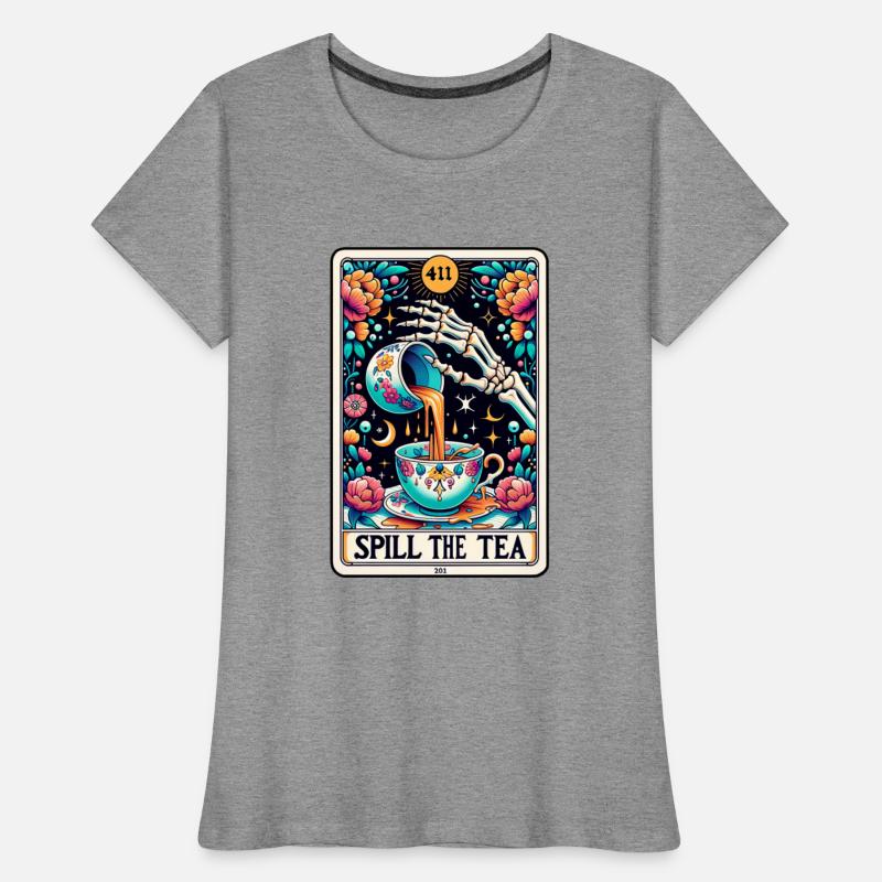 Spill The Tea Tarot Card