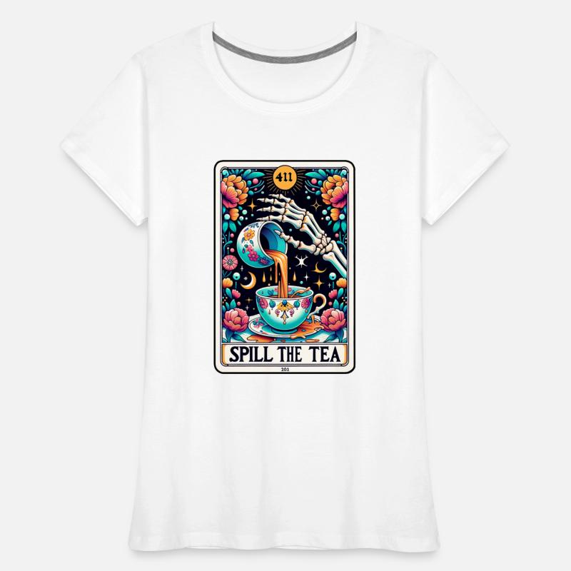 Spill The Tea Tarot Card