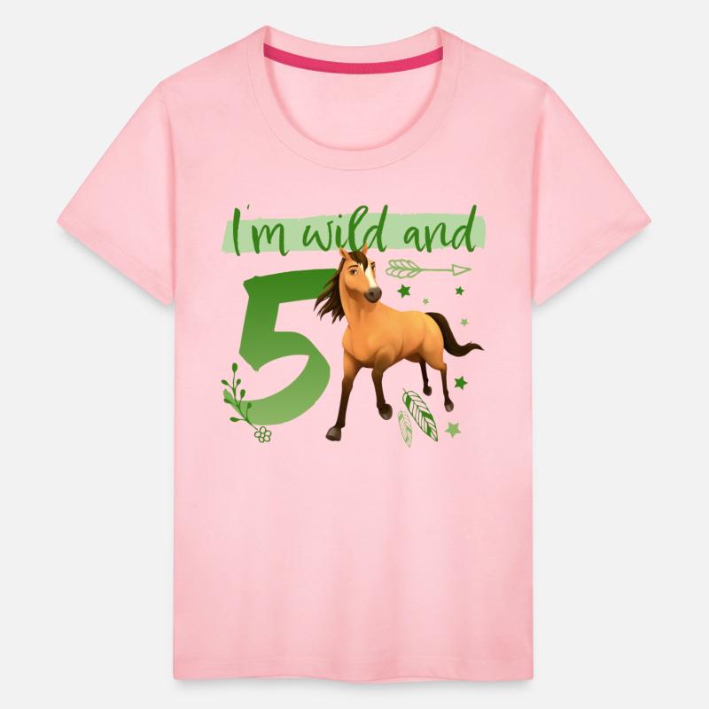 Spirit I'm wild and 5 Birthday Outfit Gift