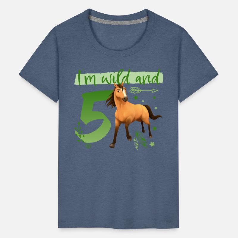 Spirit I'm wild and 5 Birthday Outfit Gift