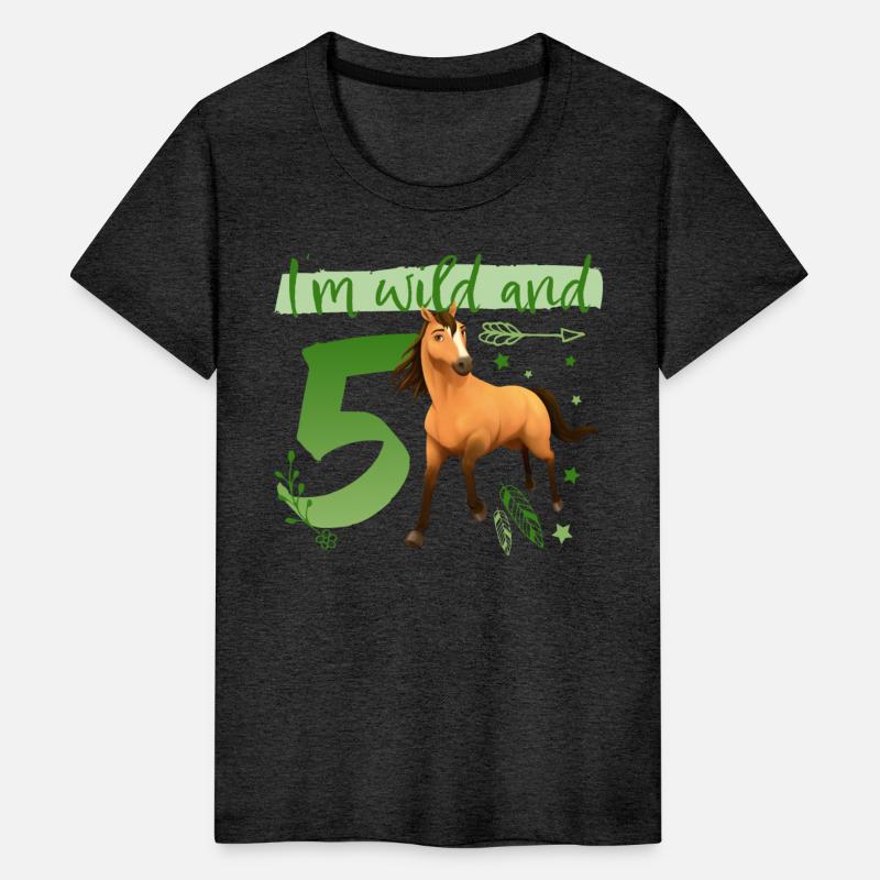 Spirit I'm wild and 5 Birthday Outfit Gift