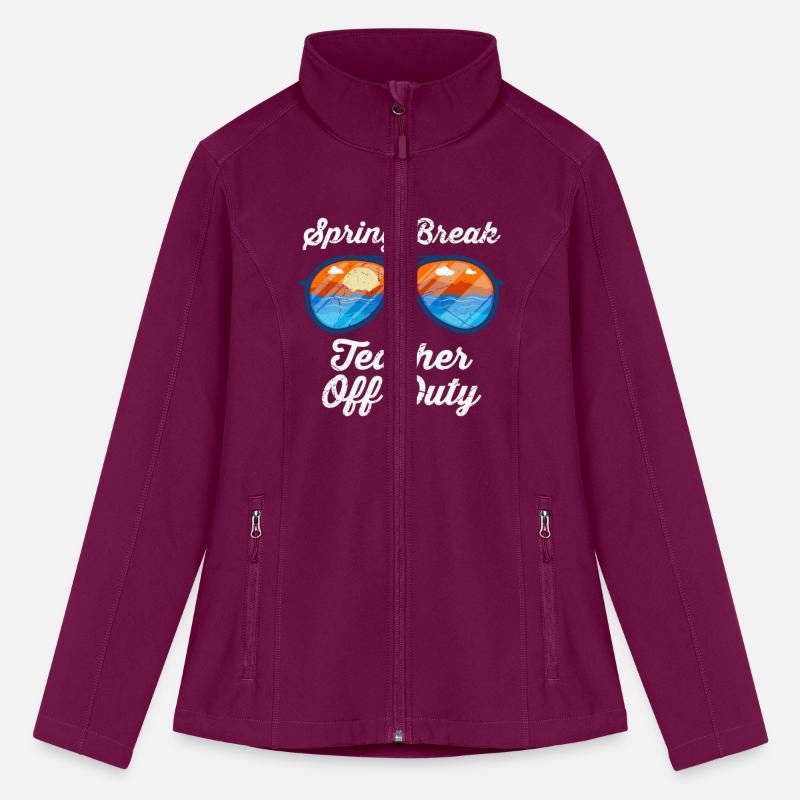 Spring break teacher off duty vacation teacher