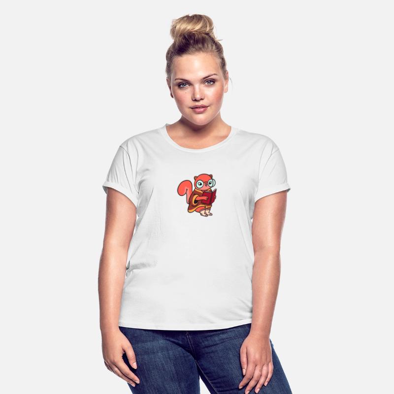 Squirrel book reading library