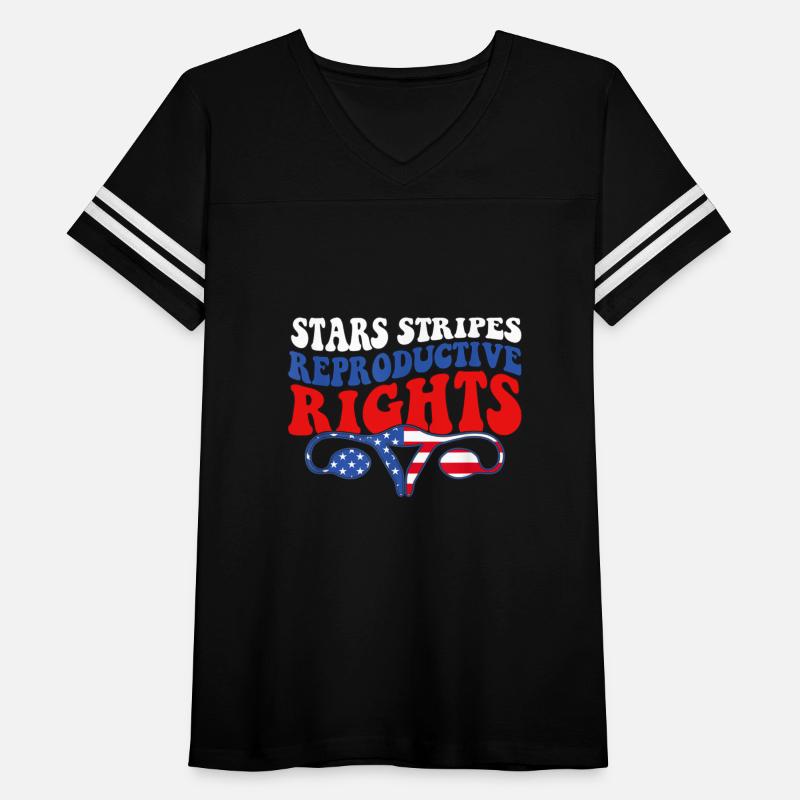 Stars Stripes Reproductive Right Uterus Pro Choice