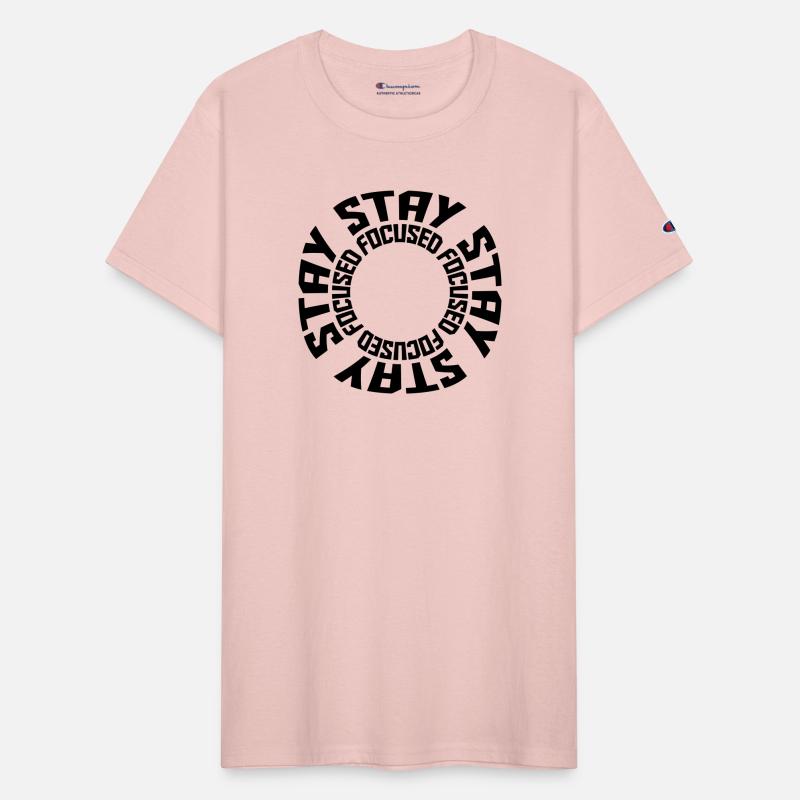 stay focused saying round circle ring cool symbol