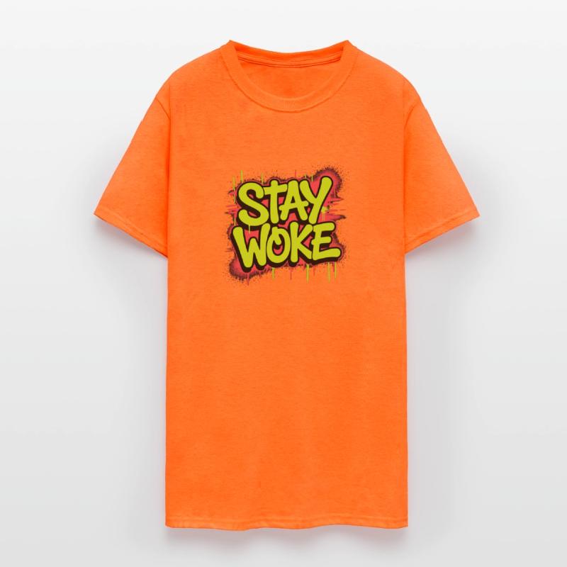 Stay Woke Graffiti Style Design