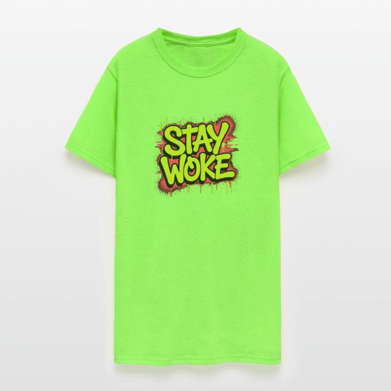 Stay Woke Graffiti Style Design
