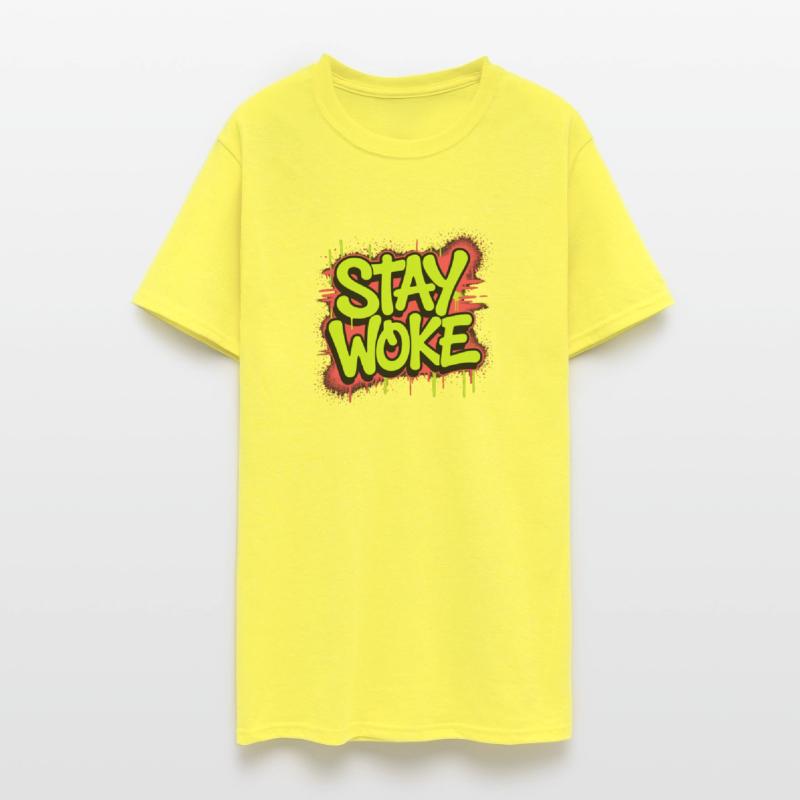 Stay Woke Graffiti Style Design