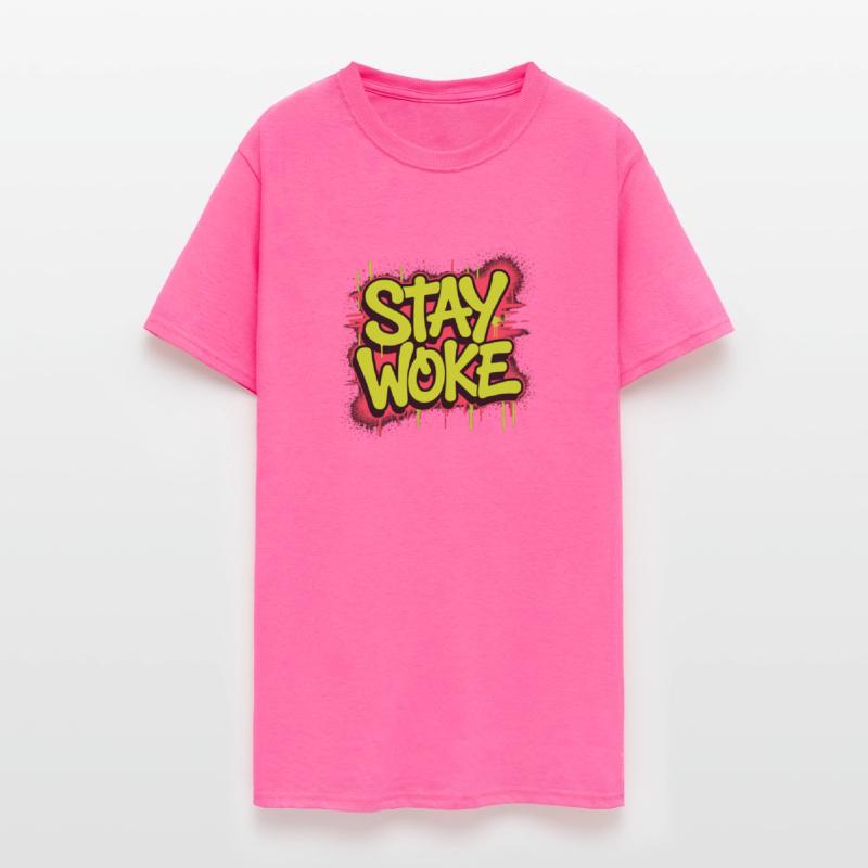 Stay Woke Graffiti Style Design