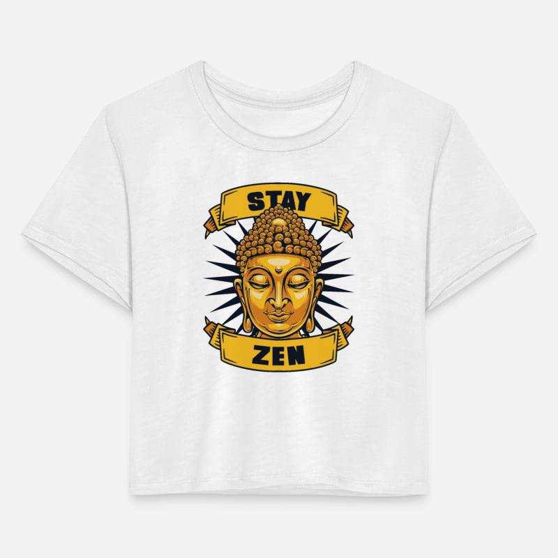 Stay Zen Buddhist Statue Symbol Priest Buddhism