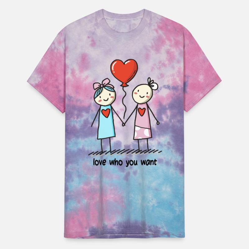 Stick Figure Lesbian Lovers Love Who You Want