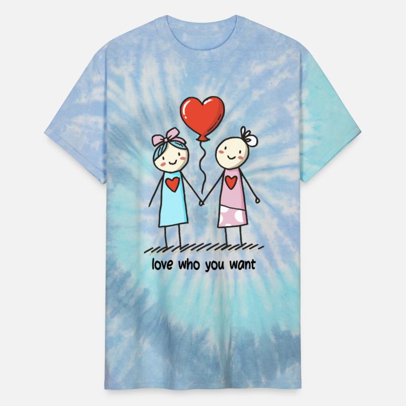 Stick Figure Lesbian Lovers Love Who You Want