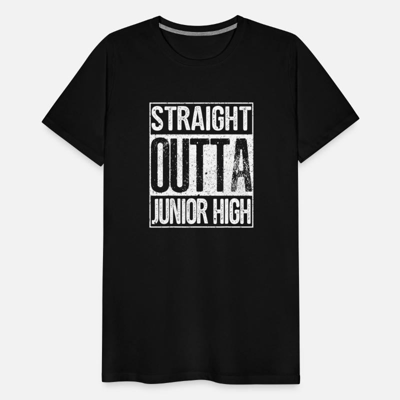 Straight Outta Junior High Funny Graduation Idea