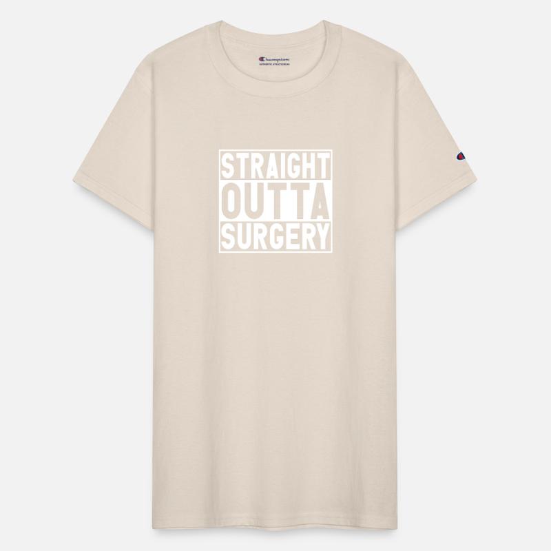 Straight Outta Surgery Funny Surgery Gift T shirt