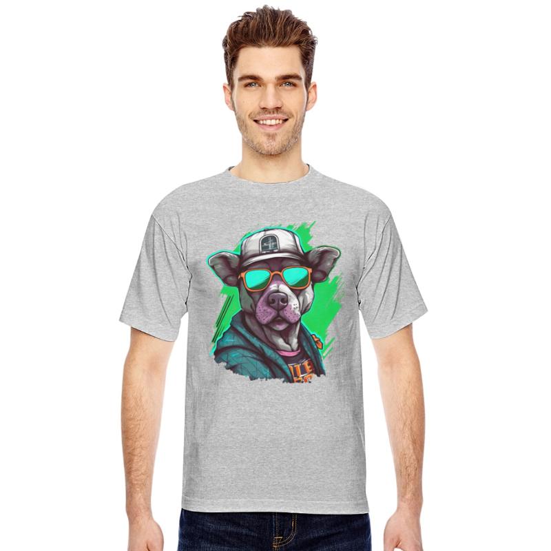 Street Art Dog Urban Rap Street