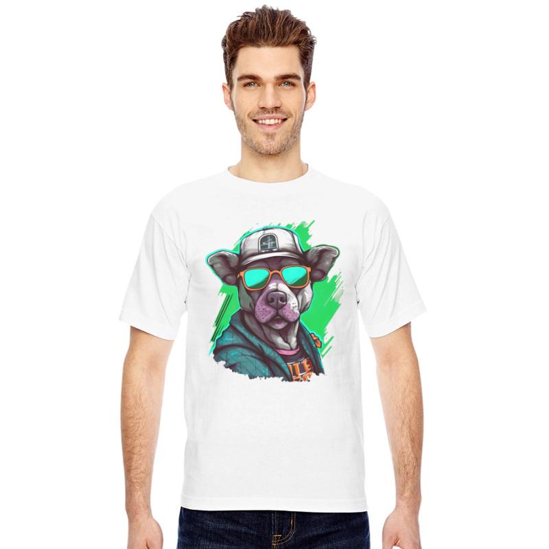 Street Art Dog Urban Rap Street