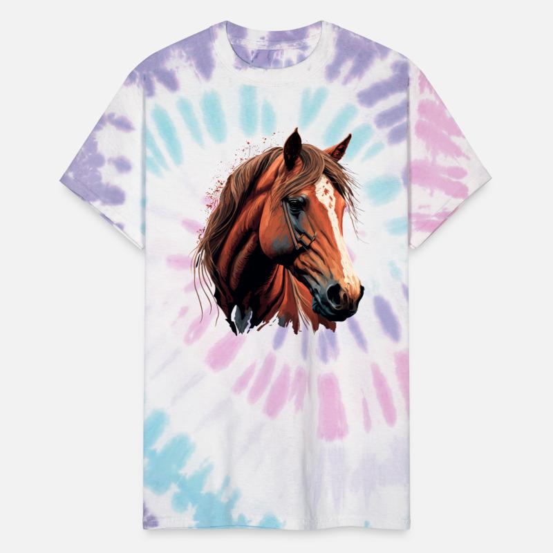 Stunning Horse Head Digital Illustration