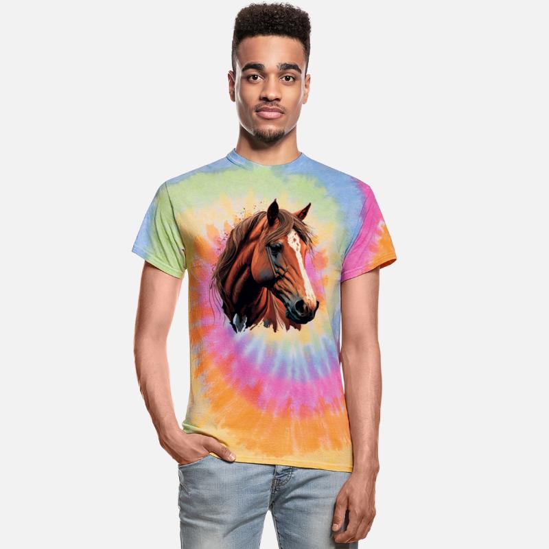 Stunning Horse Head Digital Illustration