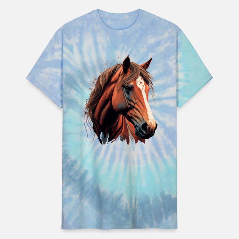 Stunning Horse Head Digital Illustration