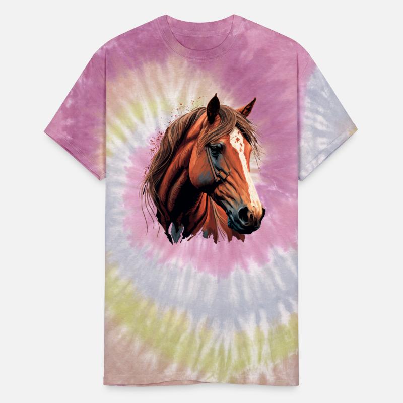 Stunning Horse Head Digital Illustration