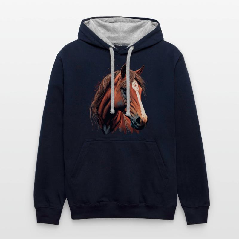 Stunning Horse Head Digital Illustration