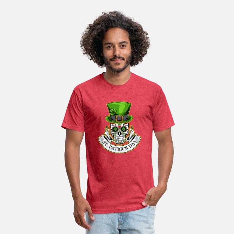 Sugar Skull St Patricks Day Leprechaun Lucky Charm